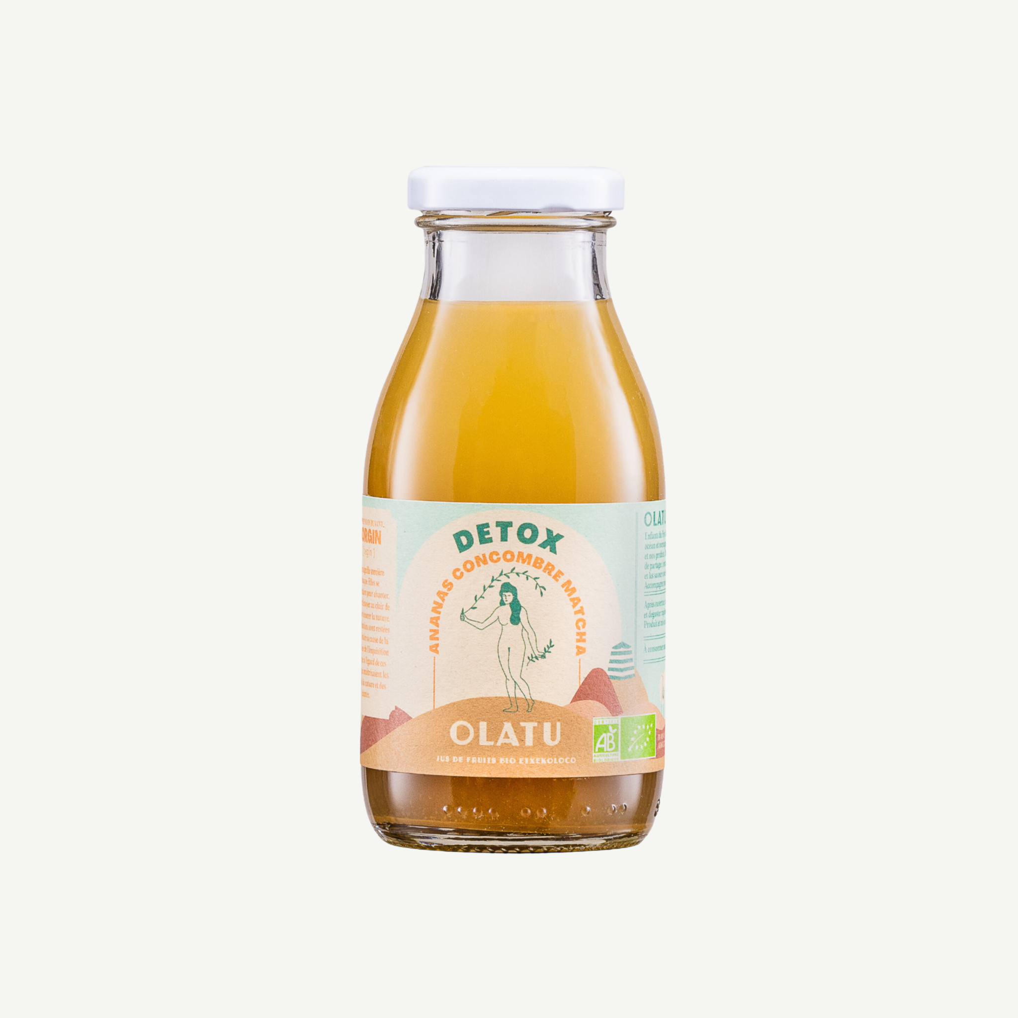 Olatu - Détox (Ananas, Concombre, Matcha) - 12x20cl