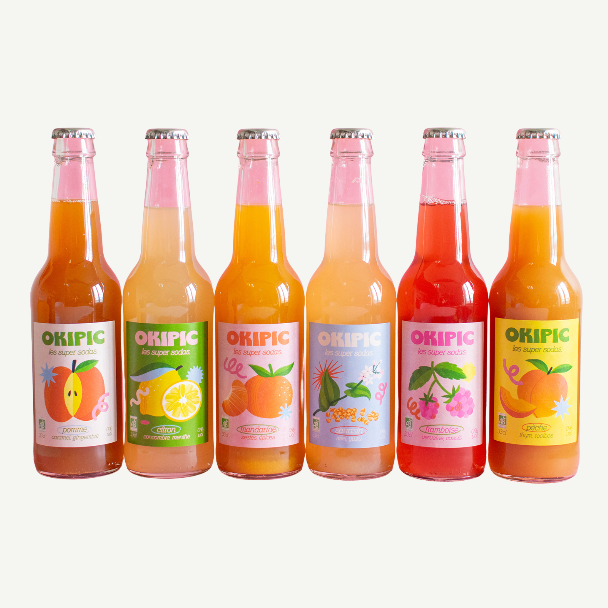 Okipic - Toute la gamme - 6 x (12x33cl)